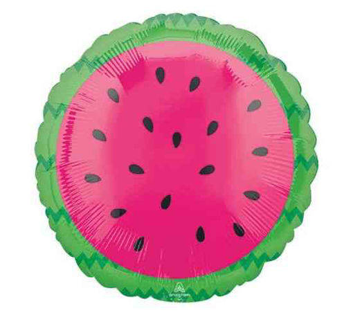 Picture of WATERMELON JUNIOR SUPERSHAPE FOIL BALLOON - 18INCH
